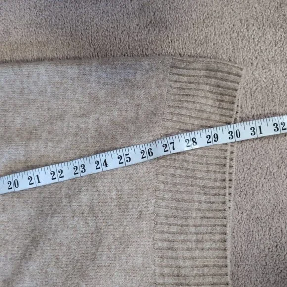 Mango Wool Blend Preppy Old Money Oversized Tennis Prep Polo Sweater M/L - Picture 4 of 7